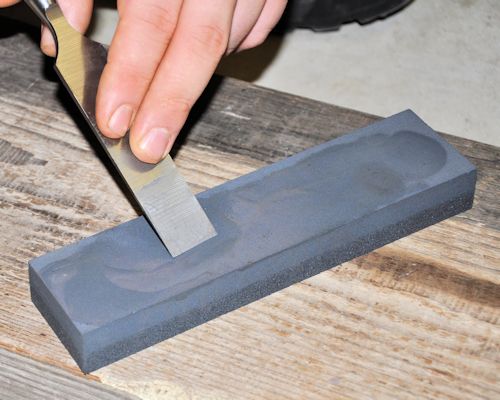 Hand and power tools, Types of tools, Sharpening cutting edges